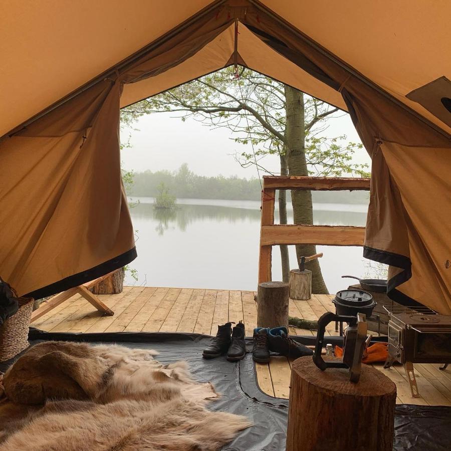 Naturlig Pa Korsgarden Glamping Nysted Bagian luar foto