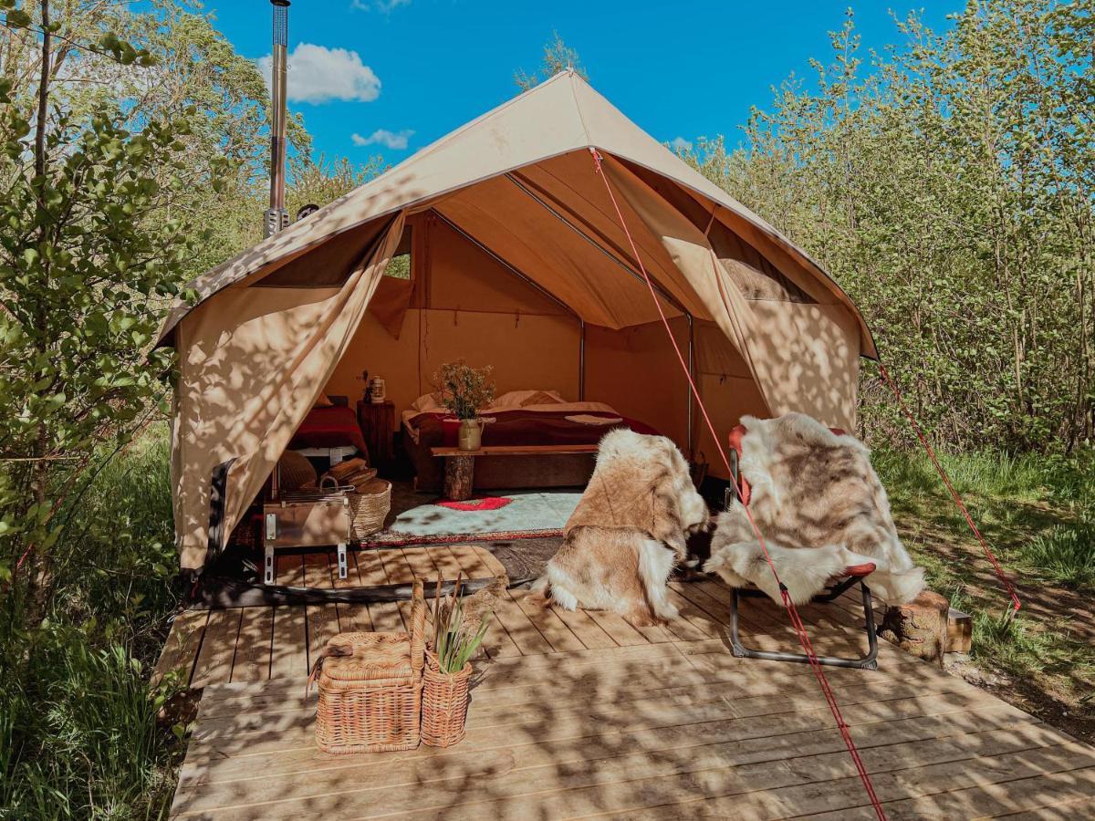 Naturlig Pa Korsgarden Glamping Nysted Bagian luar foto
