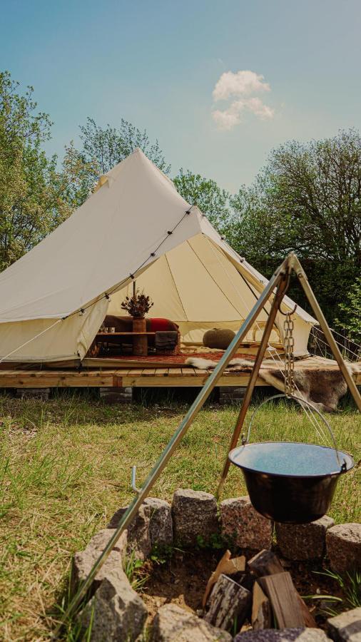 Naturlig Pa Korsgarden Glamping Nysted Bagian luar foto