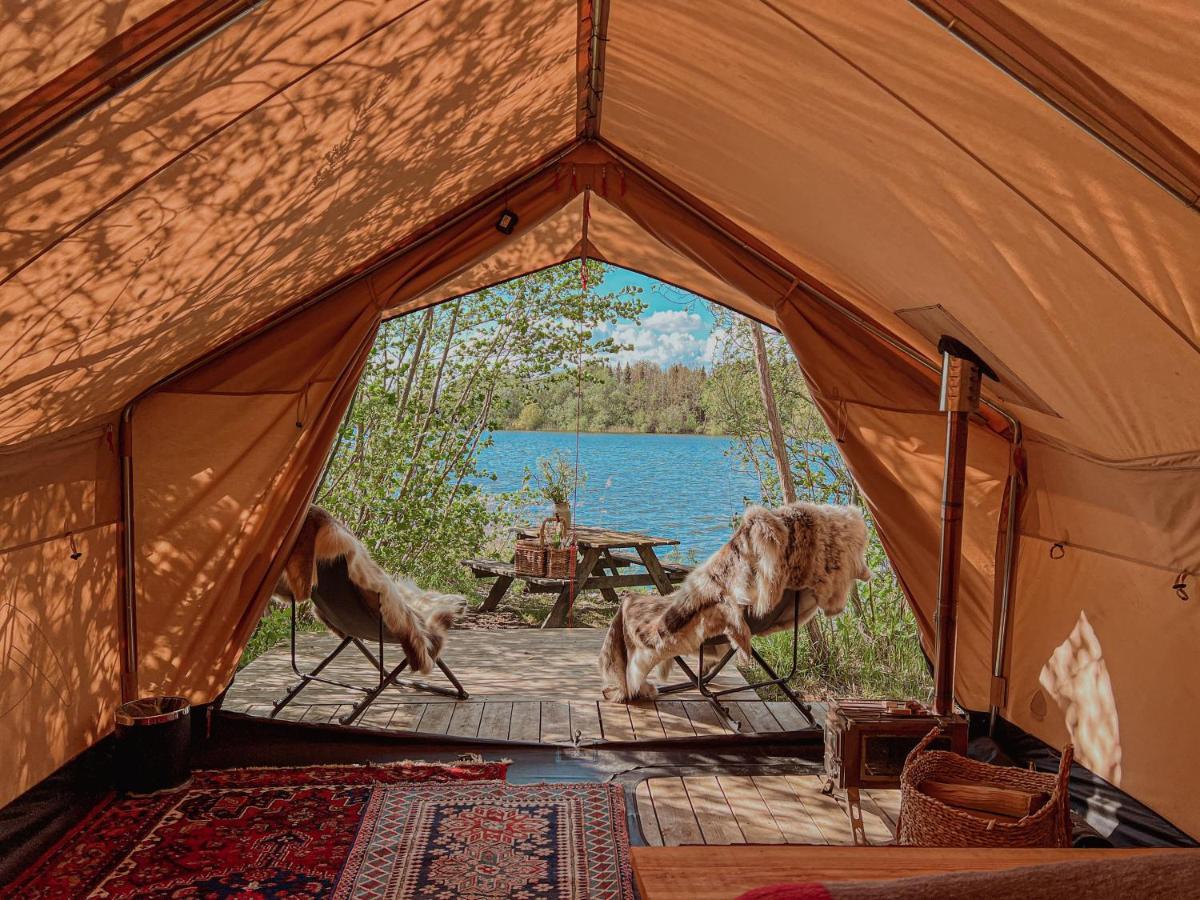 Naturlig Pa Korsgarden Glamping Nysted Bagian luar foto