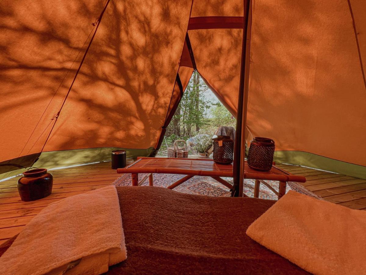 Naturlig Pa Korsgarden Glamping Nysted Bagian luar foto