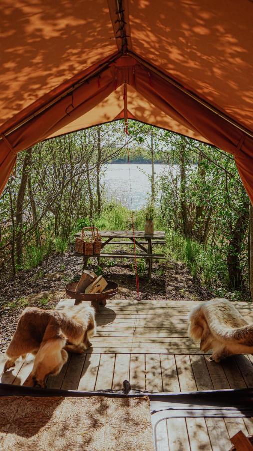 Naturlig Pa Korsgarden Glamping Nysted Bagian luar foto