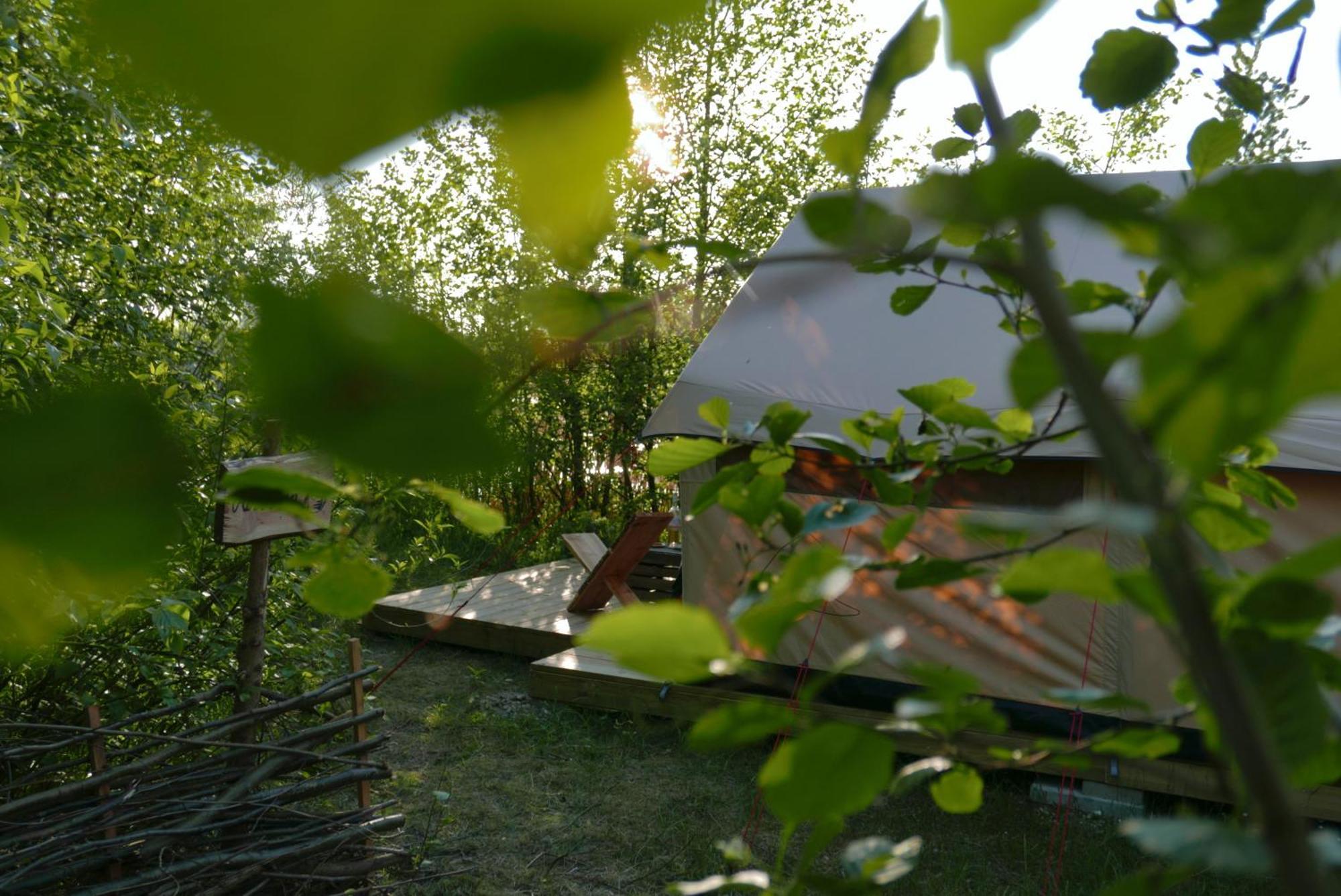 Naturlig Pa Korsgarden Glamping Nysted Bagian luar foto